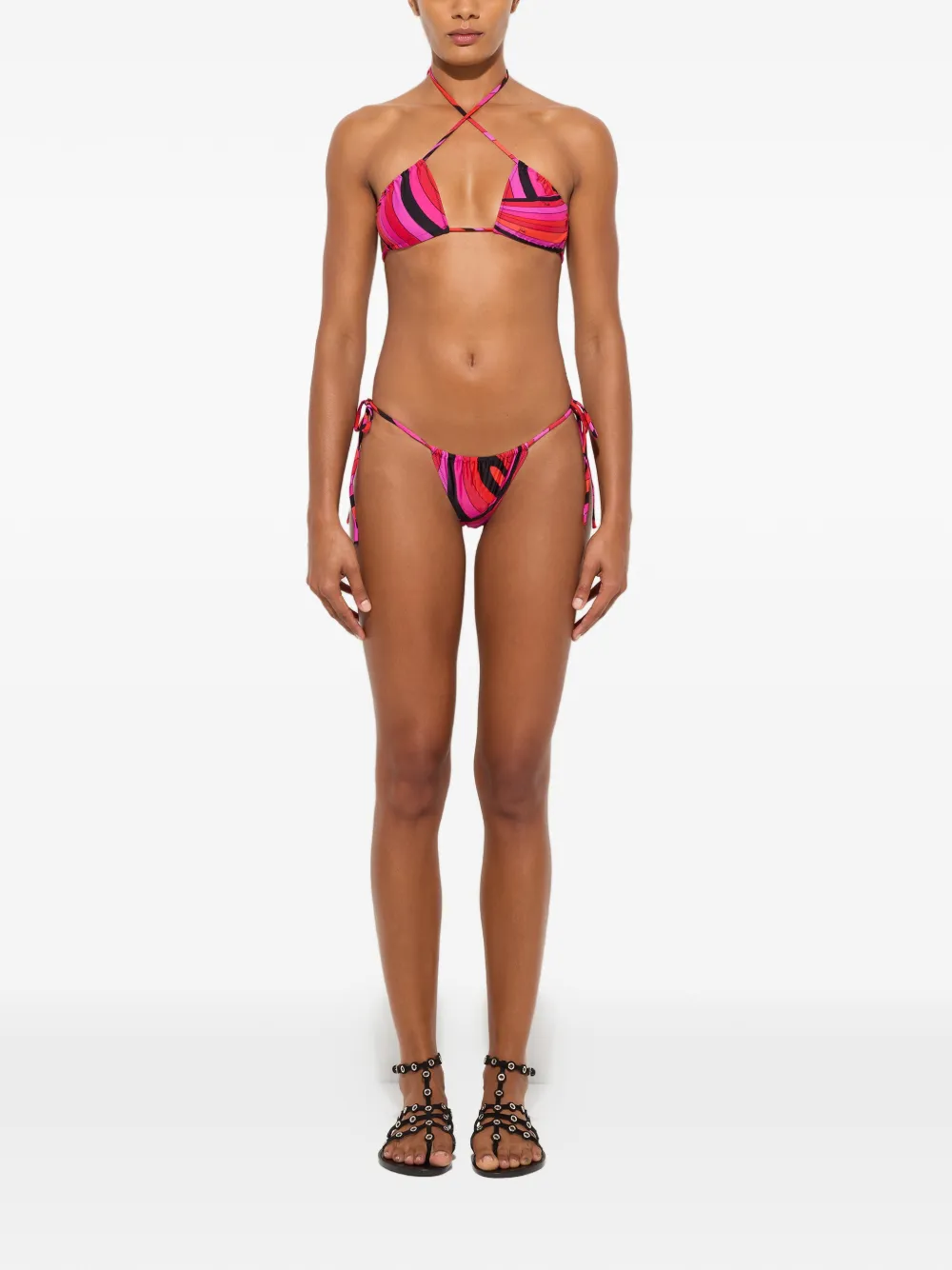 PUCCI Bikinitop met print Roze