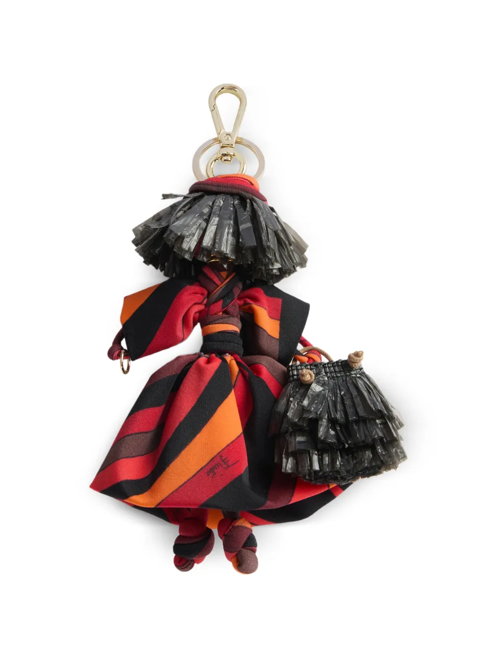 PUCCI bag charm in Iride-print - Schwarz
