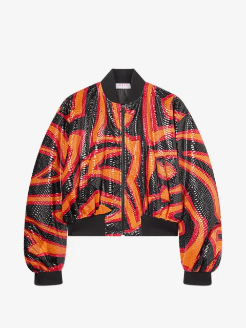 PUCCI Labirinto-print bomber jacket