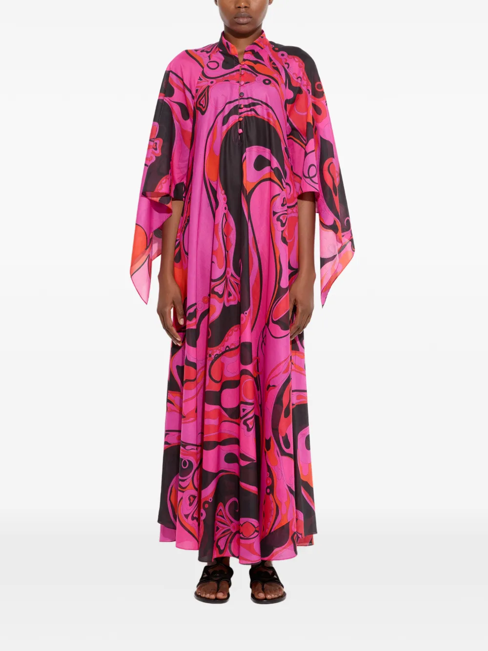 PUCCI Katoenen tuniek met orchidee-print Roze