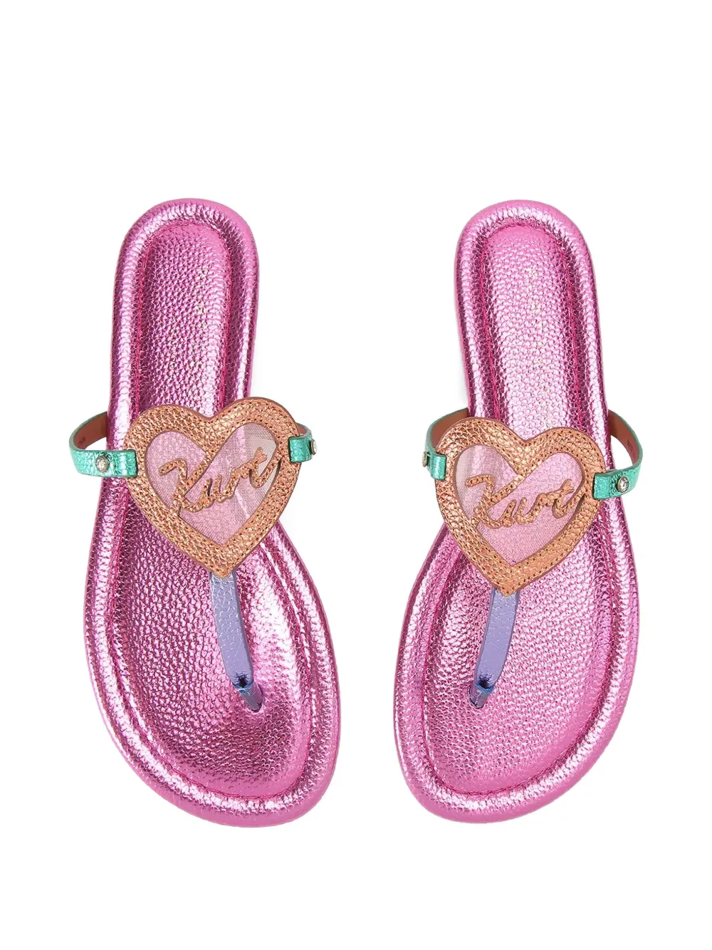 Kurt Geiger London Kurt Heart sandals Roze