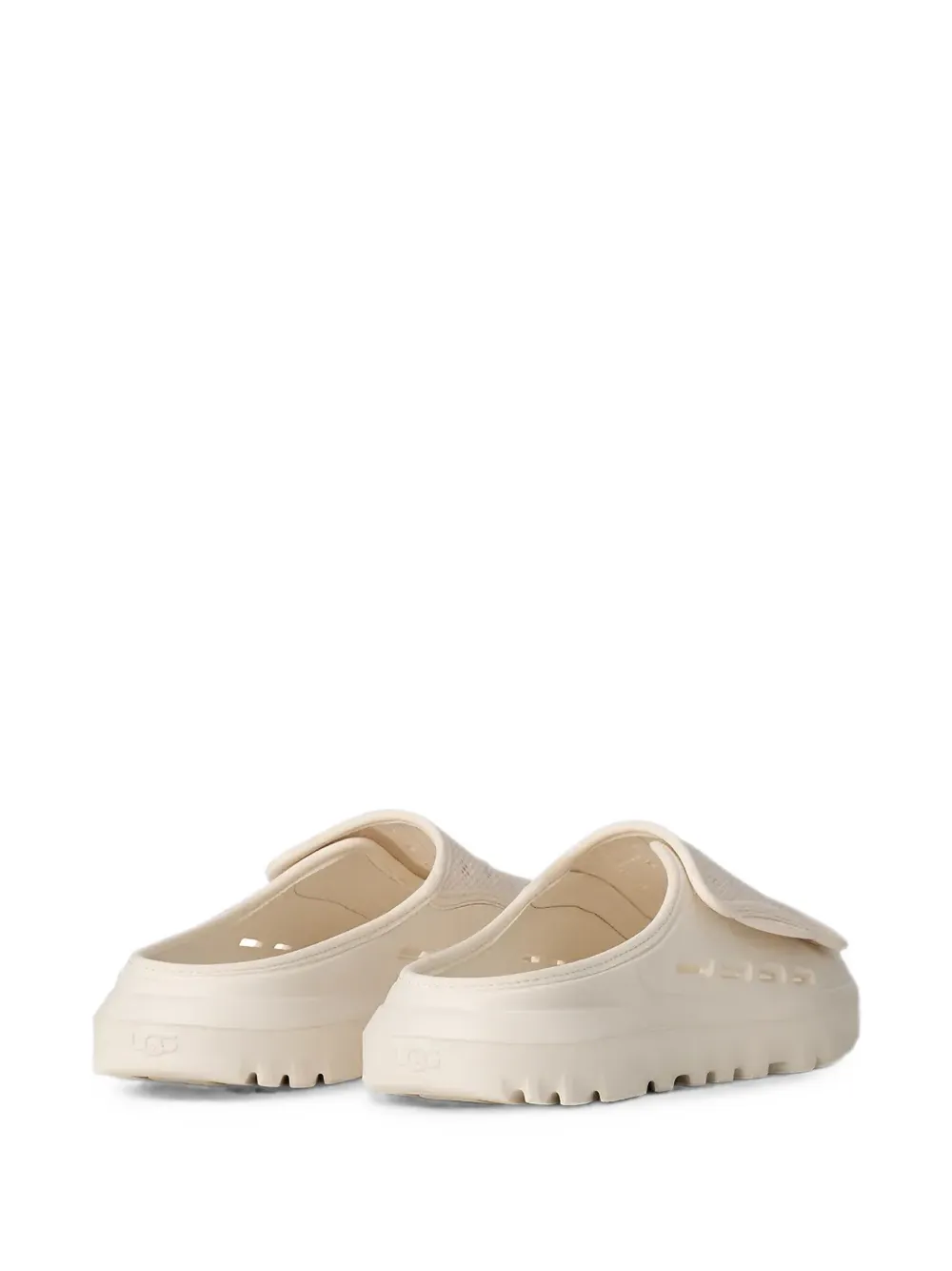 UGG PeakMod touch-strap mesh-panel slides Beige
