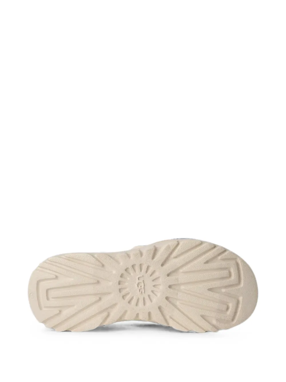UGG PeakMod touch-strap mesh-panel slides Beige