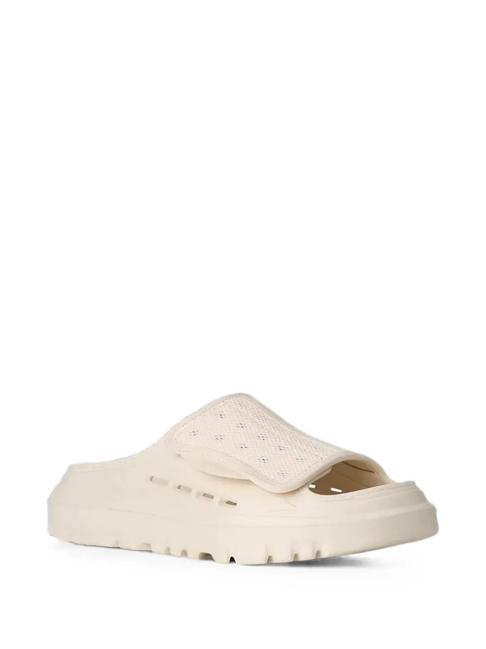UGG PeakMod touch-strap mesh-panel slides Beige