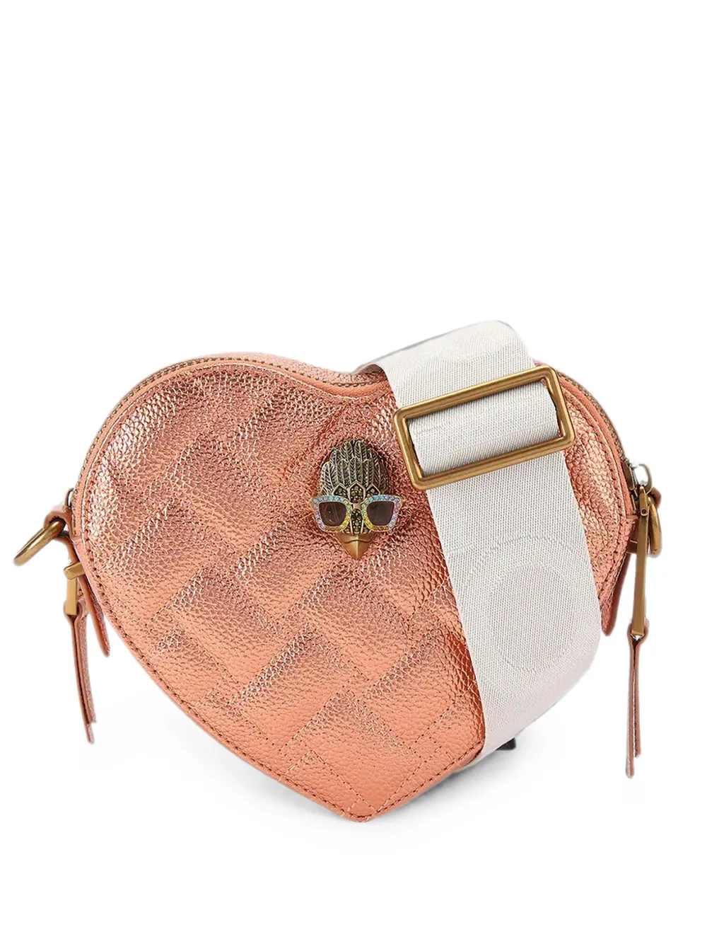 Kurt Geiger London Kensington Heart shoulder bag - Arancione