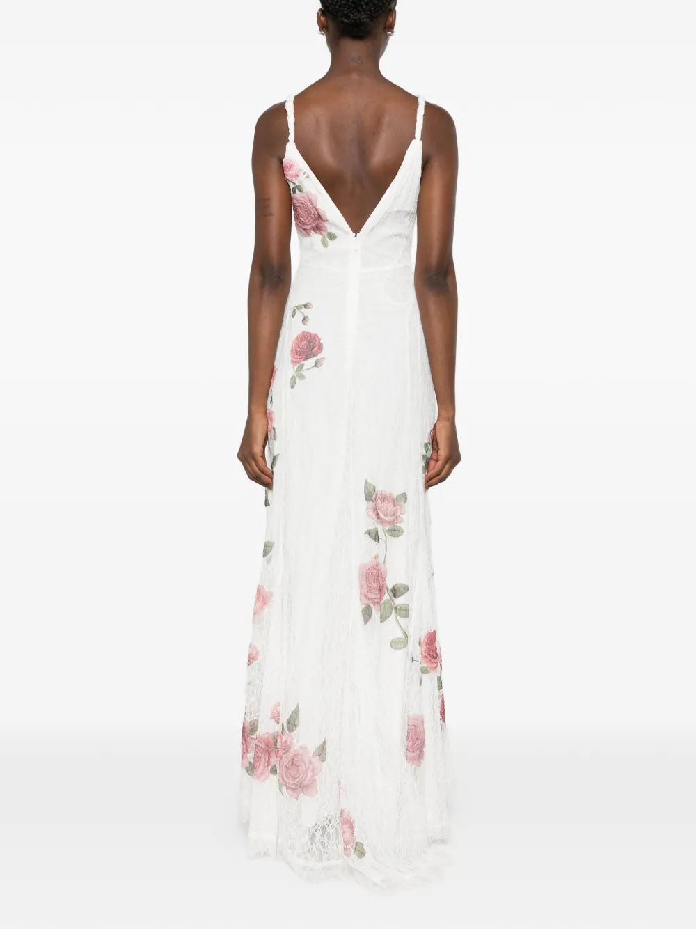 alice + olivia Maxi-jurk met bloemenprint Wit