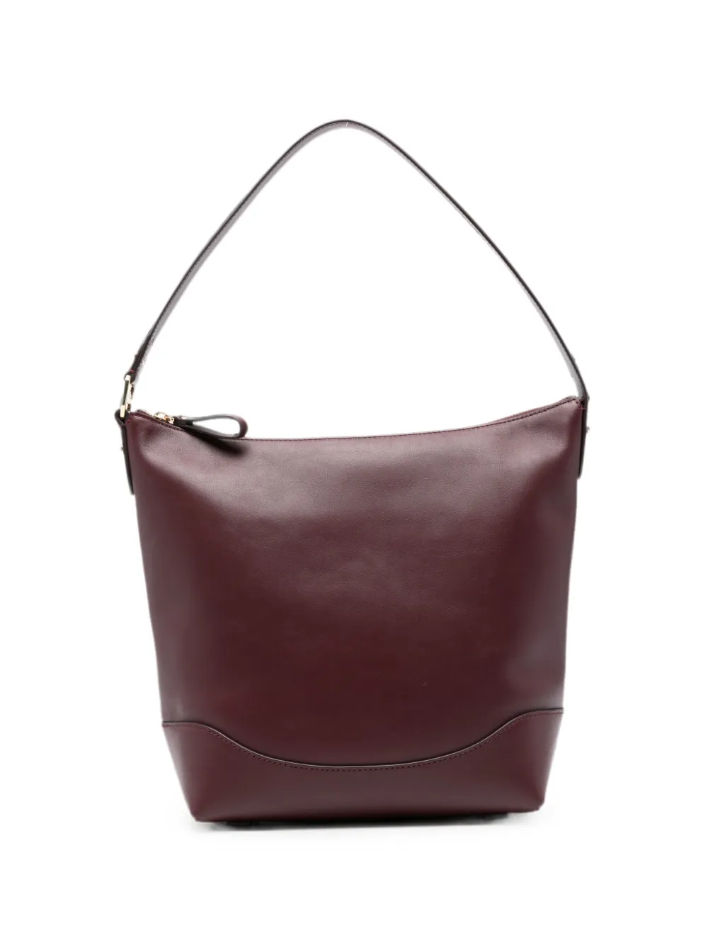 Lauren Ralph Lauren Tasha leather shoulder bag - Rosso