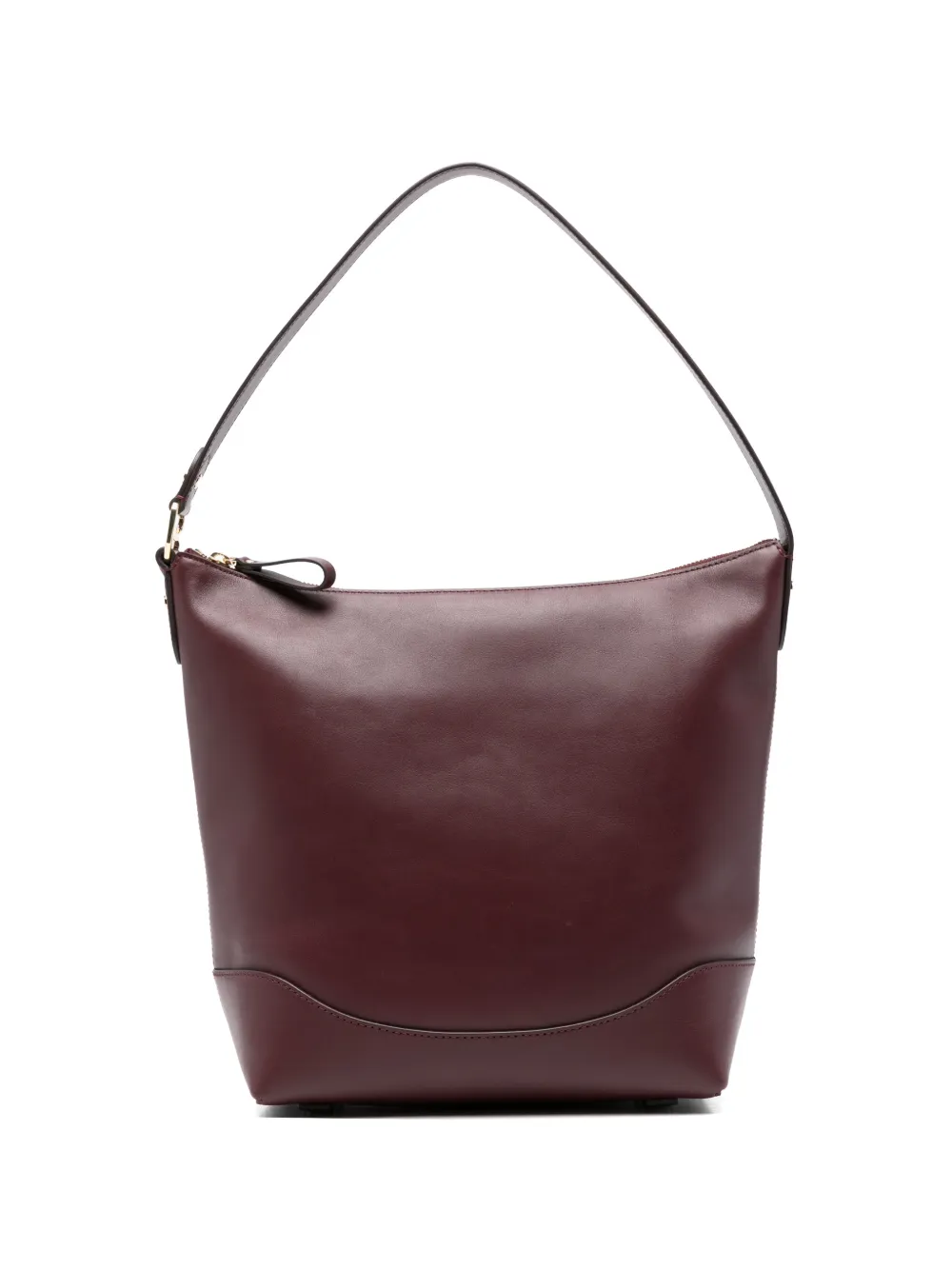 Lauren Ralph Lauren Tasha leather shoulder bag - Rot
