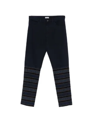 Kiko Kostadinov Kyan Patterned Trousers | Blue | FARFETCH