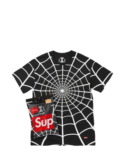 Supreme x Hanes Spider-Man Tagless T-shirt (set of two)