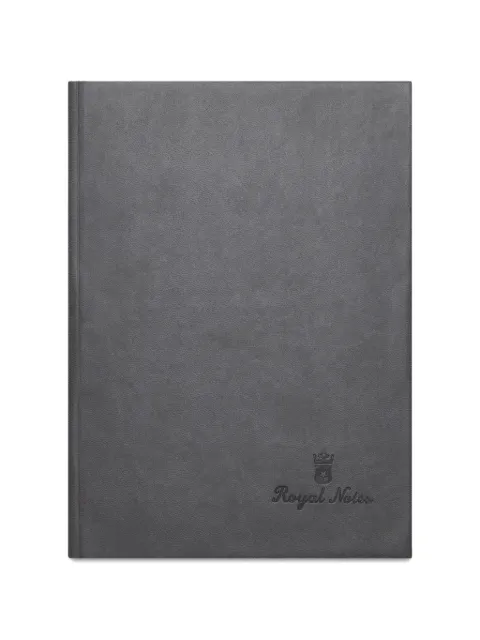 Hide&Jack Royal Notes logo-debossed notebook