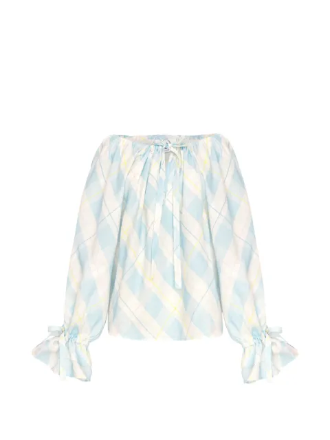 Sleeper Cha-Cha billowy-sleeves blouse