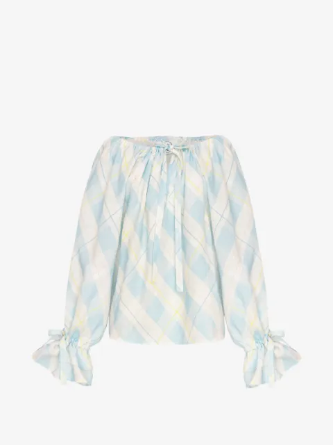 Sleeper Cha-Cha billowy-sleeves blouse