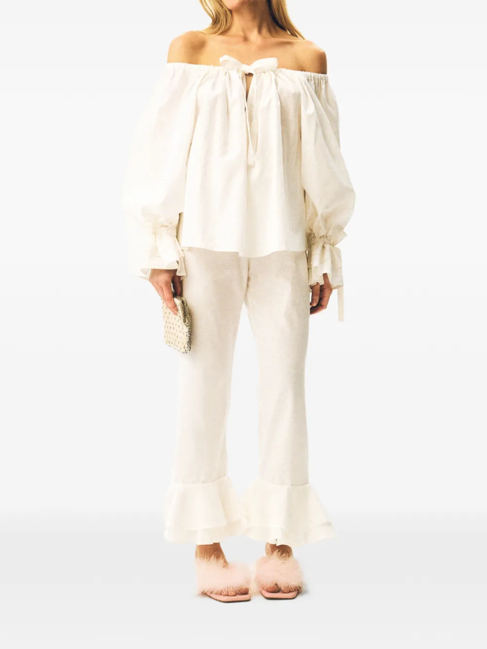  Sleeper Blusa Cha-cha - Blanco 