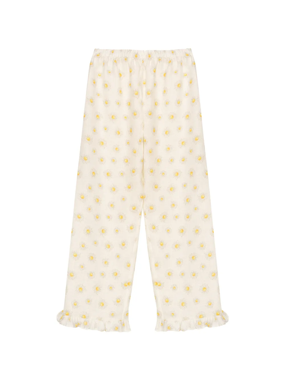 Sleeper Puff linen loungewear trousers - Toni neutri