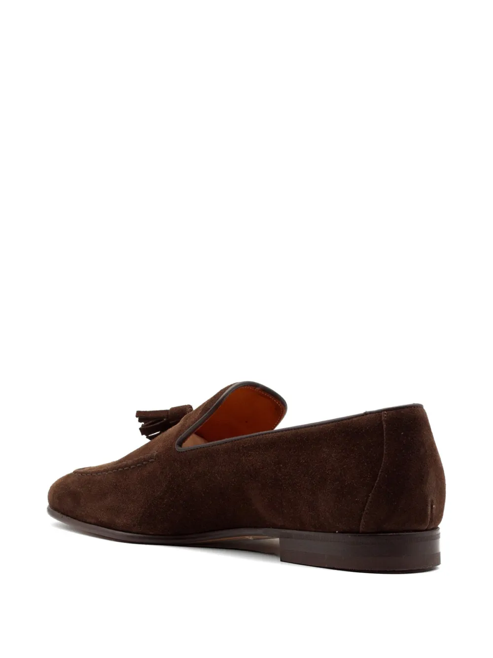 Berwick Shoes tassel-detail suede loafers Bruin