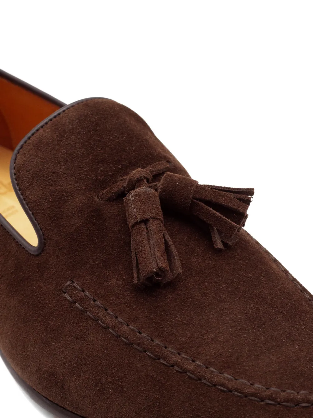 Berwick Shoes tassel-detail suede loafers Bruin