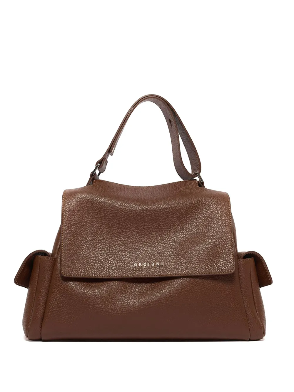 Orciani midi Sveva Sense Cargo logo-detail tote bag - Marrone