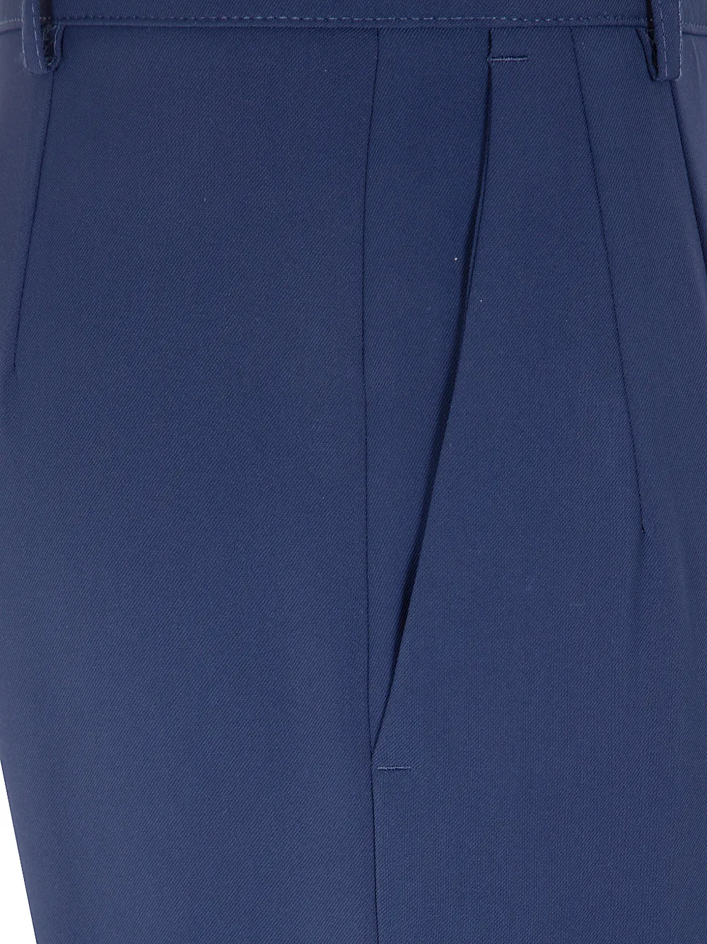 DRHOPE Straight plooibroek Blauw