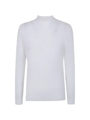 Issey Miyake プリーツ ロングTシャツ | ホワイト | FARFETCH JP