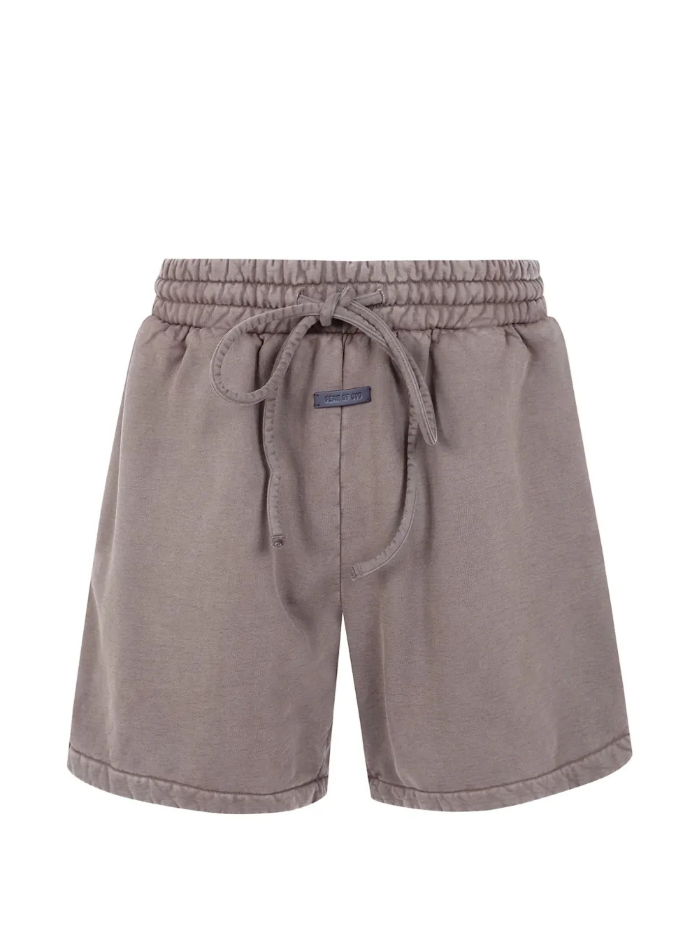 Fear Of God drawstring cotton shorts - Brown