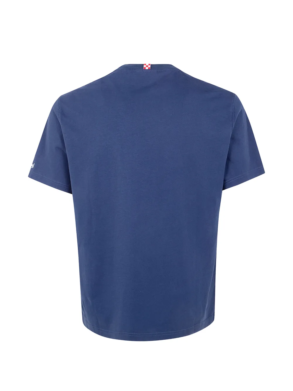 MC2 Saint Barth Katoenen T-shirt met borduurwerk Blauw