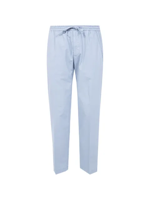 michael coal drawstring-waist loose-fit trousers