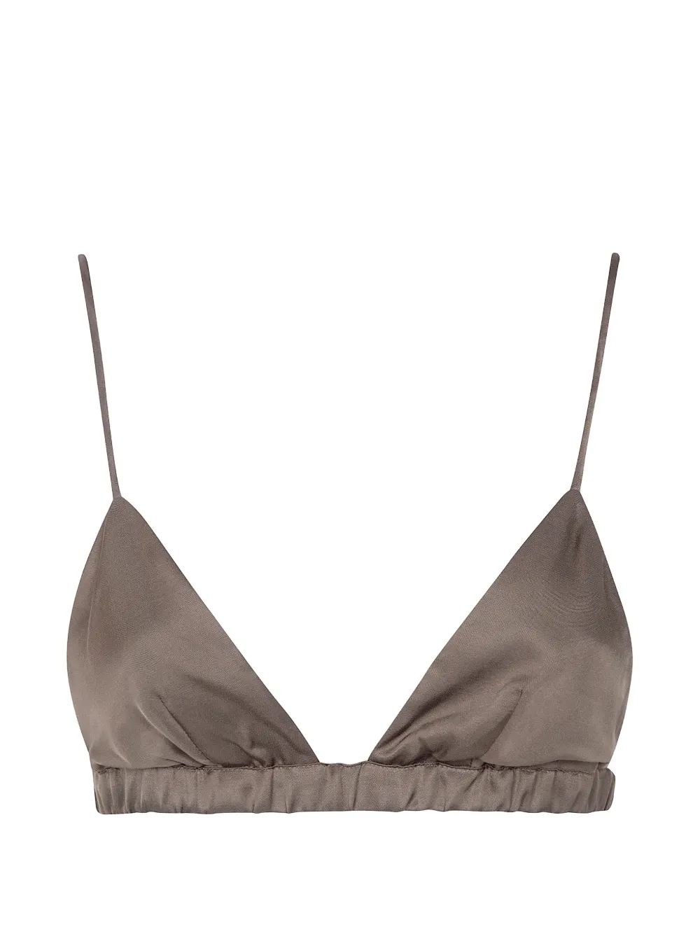The Frankie Shop triangle bralette top - Verde