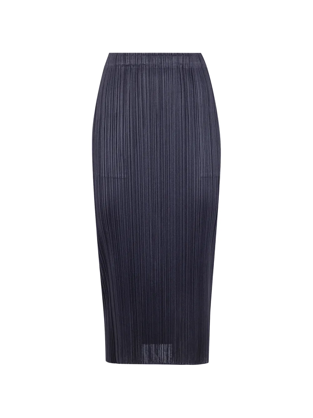 Pleats Please Issey Miyake midi plissé-effect skirt - Grigio