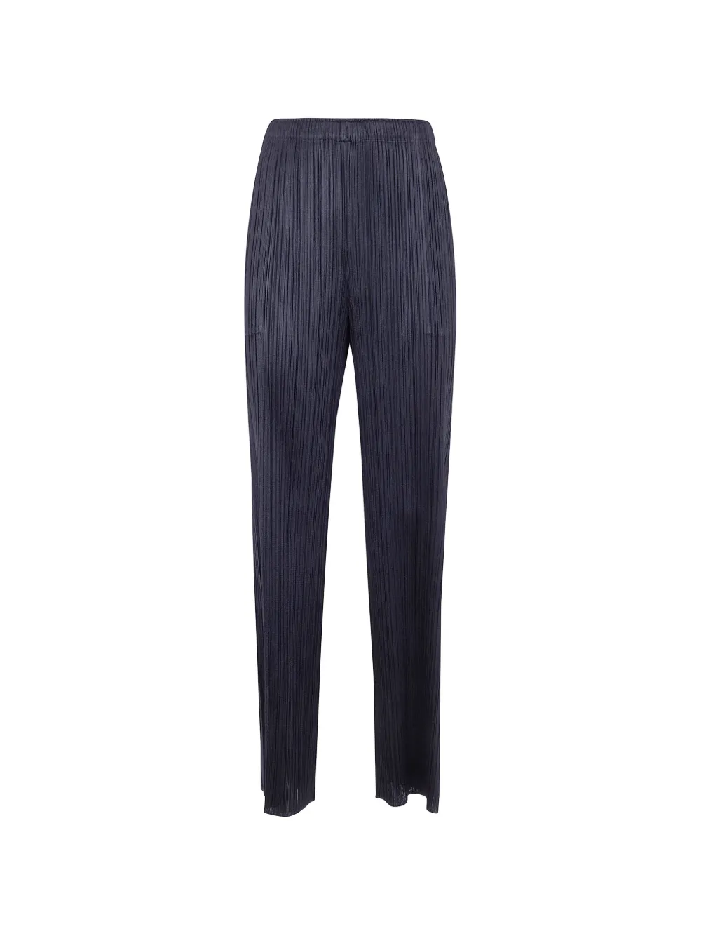 Pleats Please Issey Miyake straight-leg trousers - Blu