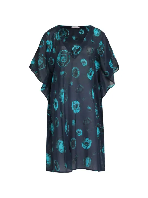 Brigitte Kaftan Duda com estampa de ágata