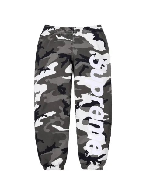 Supreme camouflage track pants