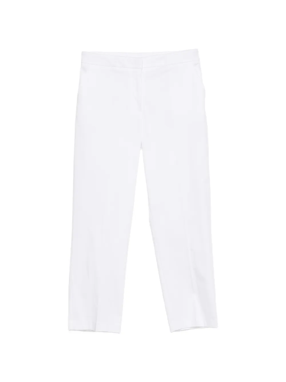 ZANETTI straight-leg tailored trousers - Bianco