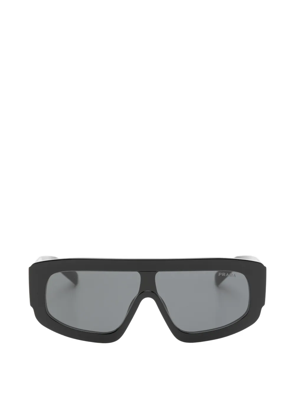 Prada Eyewear Symbole geometric-frame sunglasses - Nero