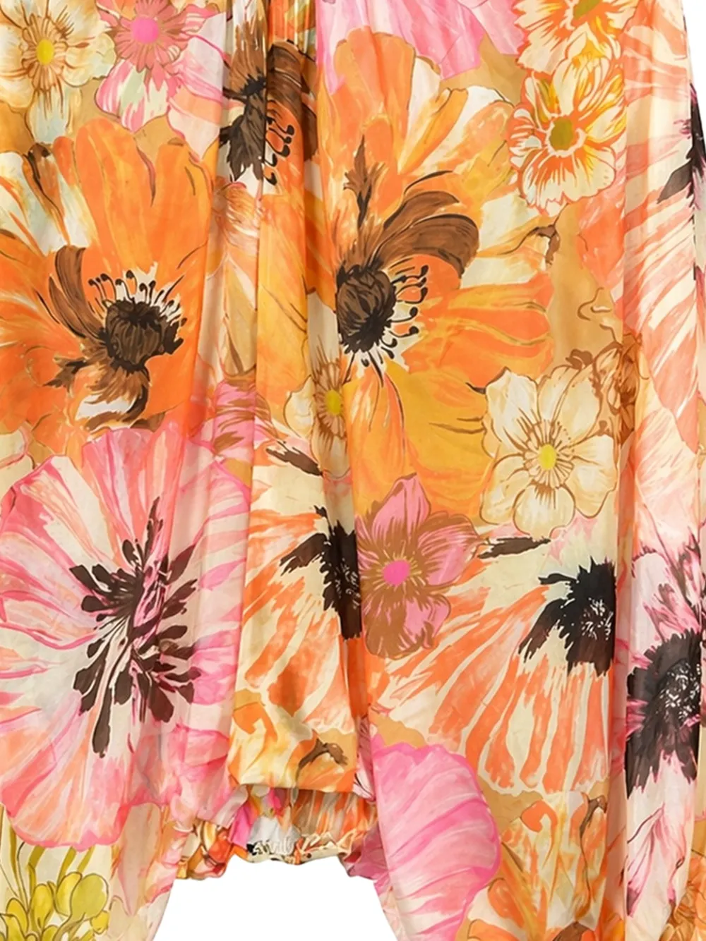 Dorothee Schumacher Blouse met bloemenprint Oranje