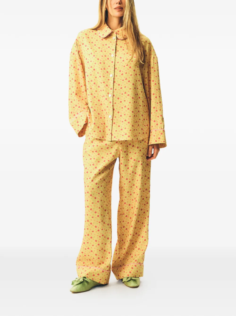  Sleeper Camisa Pastelle Oversize - Amarillo 