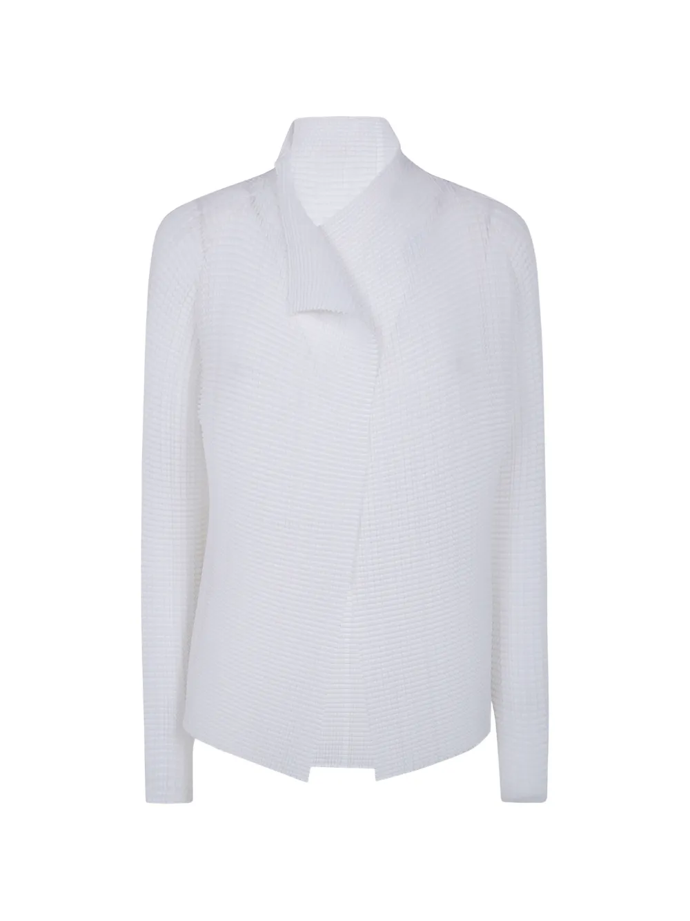 Issey Miyake long-sleeves shirt - Weiß