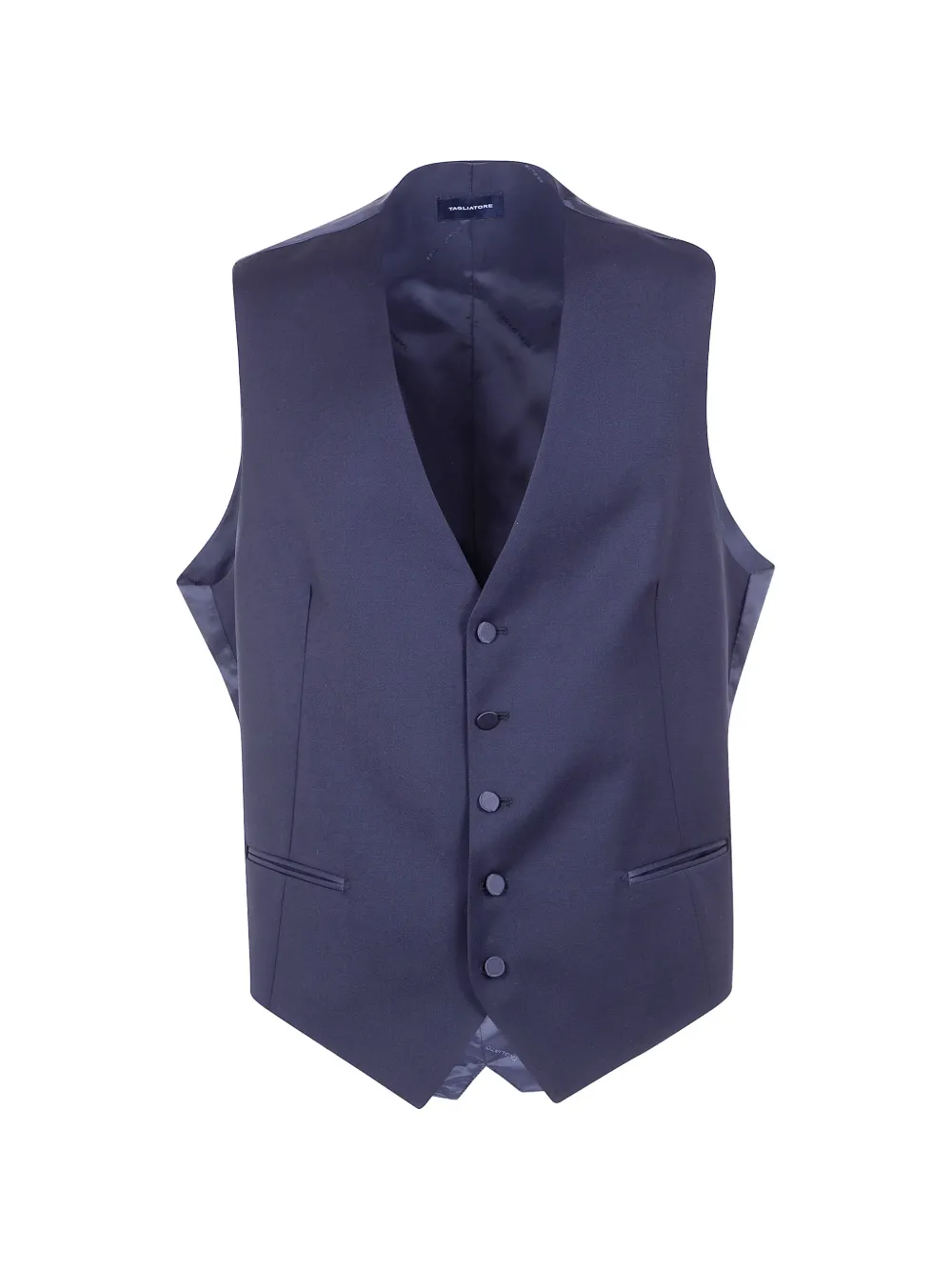Tagliatore button-fastening waistcoat - Blue