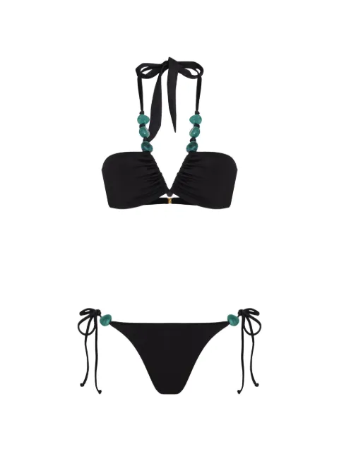 Brigitte Conjunto de biquíni Olivia com contas