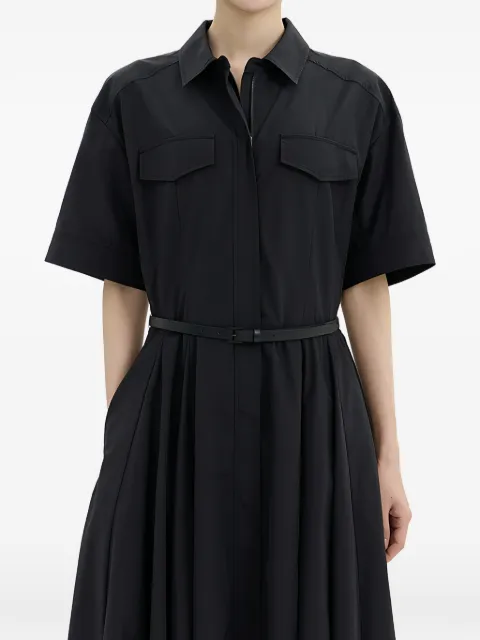 Juun.J pleated shirt dress