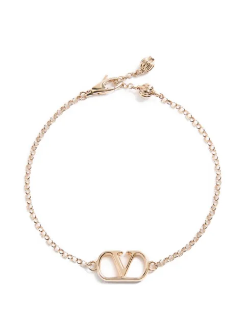 Valentino Garavani pulsera VLogo Signature de metal