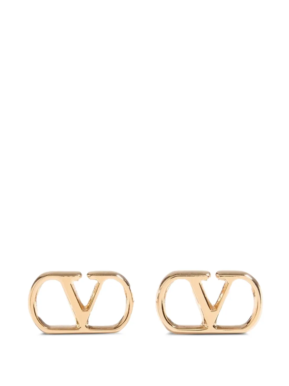 Valentino Garavani VLogo Signature metal earrings - Oro