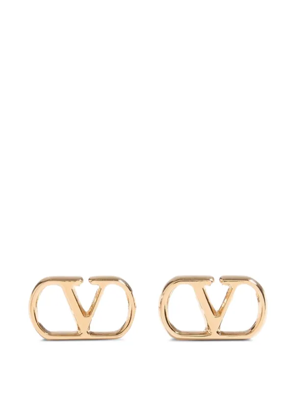 Valentino Garavani Vロゴ シグネチャーピアス | ゴールドトーン