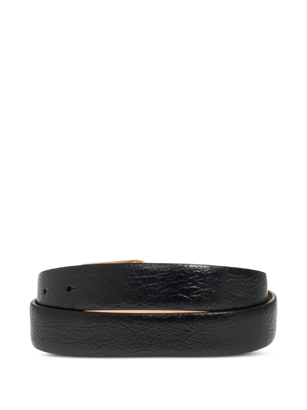 Balenciaga Leren riem Zwart