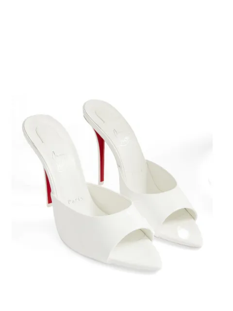 Christian Louboutin Miss Z patent mules