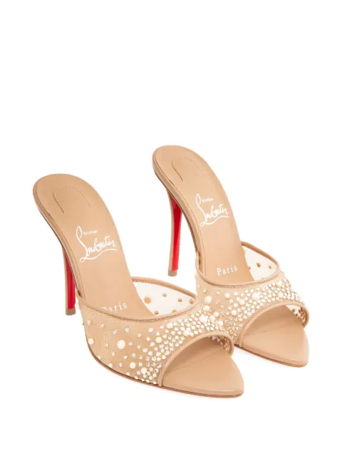 Christian Louboutin Miss Z Degrasstrass mules
