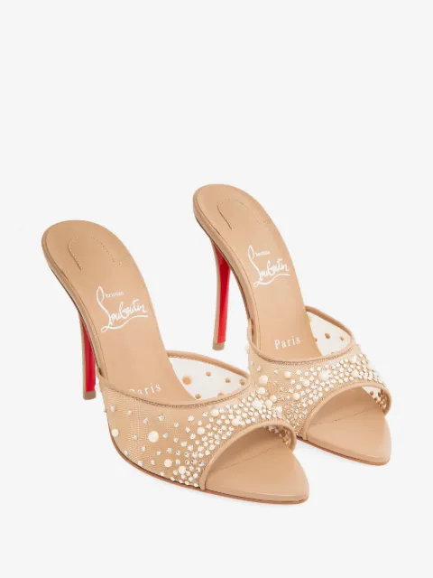 Christian Louboutin Miss Z Degrasstrass mules