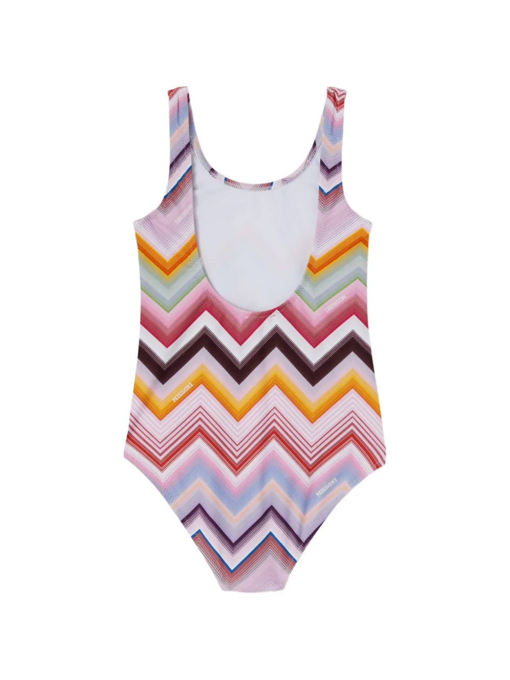 Missoni Kids Badpak met zigzagprint Roze