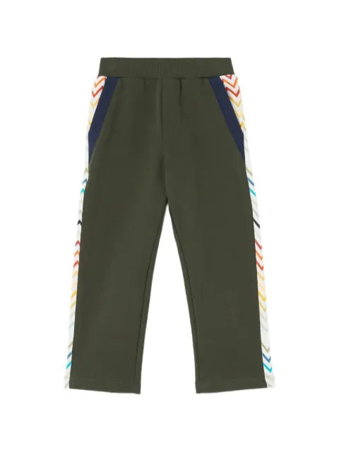 Missoni Kids zigzag-print track trousers
