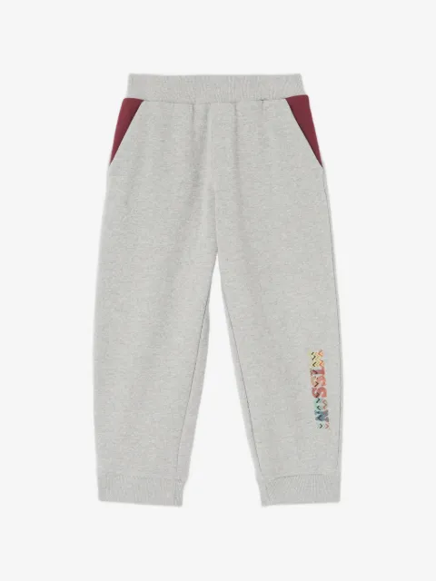 Missoni Kids Jogginghose mit Kontrasteinsätzen